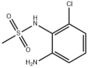 N-(2-氨基-6-氯苯基)甲磺酰胺 结构式