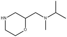 2-Morpholinemethanamine,N-methyl-N-(1-methylethyl)- 结构式