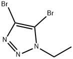 1H-1,2,3-Triazole, 4,5-dibromo-1-ethyl- 结构式