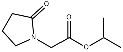 isopropyl 2-(2-oxopyrrolidin-1-yl)acetate 结构式