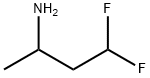 2-Butanamine, 4,4-difluoro- 结构式