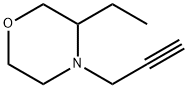 Morpholine, 3-ethyl-4-(2-propyn-1-yl)- 结构式