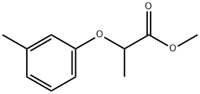 methyl 2-(3-methylphenoxy)propanoate 结构式