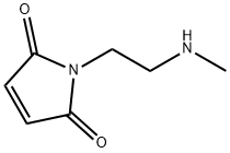 1-(2-(甲胺基)乙基)-1H-吡咯-2,5-二酮 结构式