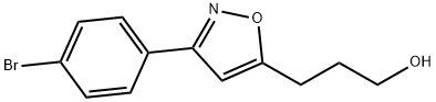 JR-14021, 3-(3-(4-Bromophenyl)isoxazol-5-yl)propan-1-ol, 95% 结构式