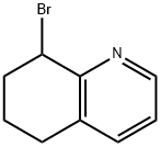 Quinoline, 8-bromo-5,6,7,8-tetrahydro- 结构式