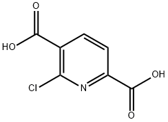 6-氯吡啶-2,5-二羧酸 结构式