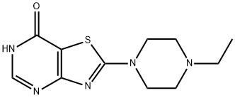 2-(4-ethylpiperazin-1-yl)-6H,7H-[1,3]thiazolo[4,5-d]pyrimidin-7-one 结构式