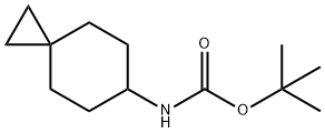 螺环[2.5]辛-6-基氨基甲酸叔丁酯 结构式