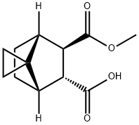 (1S,2R,3R,4R)-3-(methoxycarbonyl)spiro[bicyclo[2.2.1]heptane-7,1'-cyclopropane]-2-carboxylicacid 结构式