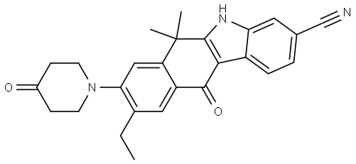 艾乐替尼杂质 结构式