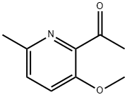 1-(3-甲氧基-6-甲基吡啶-2-基)乙酮 结构式