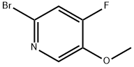 2-溴-4-氟-5-甲氧基吡啶 结构式