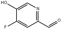 4-氟-5-羟基吡啶甲醛 结构式
