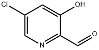 5-氯-3-羟基-2-吡啶甲醛 结构式
