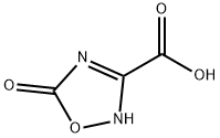 5-氧代-2,5-二氢-1,2,4-噁二唑-3-羧酸 结构式