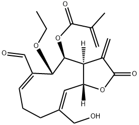 9-O-Ethyldeacetylorientalide 结构式