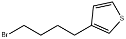 3-(4-溴丁基)噻吩 结构式