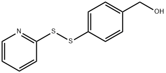 Benzenemethanol, 4-(2-pyridinyldithio)- 结构式