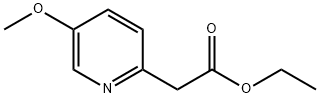 ethyl (5-methoxypyridin-2-yl)acetate 结构式