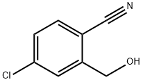 4-氯-2-(羟甲基)苄腈 结构式