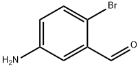 5-氨基-2-溴苯甲醛 结构式