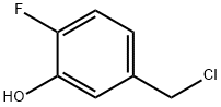 5-(chloromethyl)-2-fluoro-phenol 结构式