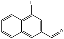 4-fluoro-2-naphthaldehyde 结构式