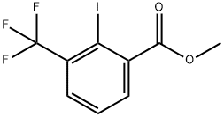 2-Iodo-3-trifluoromethyl-benzoic acid methyl ester 结构式