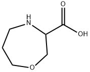 1,4-Oxazepine-3-carboxylic acid, hexahydro- 结构式