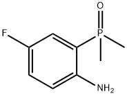 (2-Amino-5-fluorophenyl)dimethylphosphine oxide 结构式