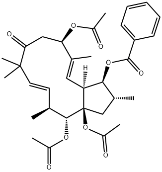 表泽漆萜B 结构式