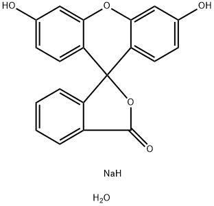 荧光素二钠盐二水合物 结构式