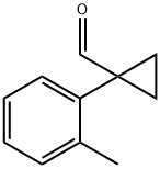 1- (2-甲基苯基)环丙烷甲醛 结构式