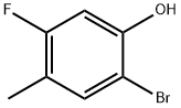 Phenol, 2-bromo-5-fluoro-4-methyl- 结构式