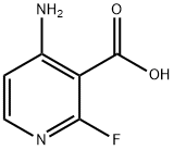 4-氨基-2-氟烟酸 结构式