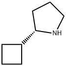 Pyrrolidine, 2-cyclobutyl-, (2S)- 结构式