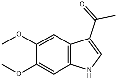 Ethanone, 1-(5,6-dimethoxy-1H-indol-3-yl)- 结构式