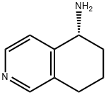 5-Isoquinolinamine, 5,6,7,8-tetrahydro-, (5R)- 结构式