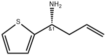 (1R)-1-(2-THIENYL)BUT-3-ENYLAMINE 结构式
