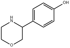 Phenol, 4-(3-morpholinyl)- 结构式