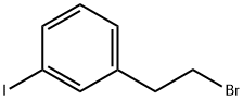 Benzene, 1-(2-bromoethyl)-3-iodo- 结构式