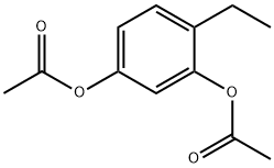 1,3-Benzenediol, 4-ethyl-, 1,3-diacetate 结构式
