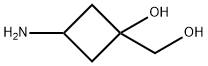 Cyclobutanemethanol, 3-amino-1-hydroxy- 结构式