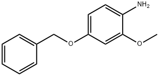 4-(苄氧基)-2-甲氧基苯胺 结构式