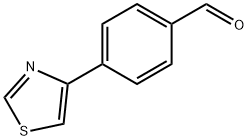 4-(1,3-THIAZOL-4-YL)BENZALDEHYDE 结构式