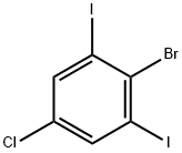 2-溴-5-氯-1,3-二碘苯 结构式