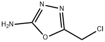 5-(氯甲基)-1,3,4-噁二唑-2-胺 结构式