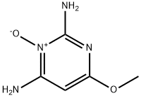 2,4-Pyrimidinediamine, 6-methoxy-, 3-oxide 结构式