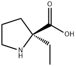 Proline, 2-ethyl- 结构式